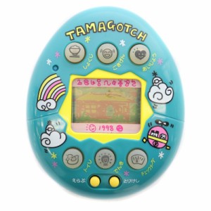 【中古】バンダイ BANDAI やさしいたまごっち おもちゃ 電子玩具 育成ゲーム バーチャルペット 緑 グリーン