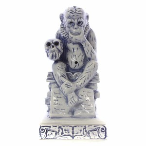 【中古】ネイバーフッド 12SS BOOZE/C-INCENSE CHAMBER ブーズ インセンスチャンバー お香立て 香炉 猿 サル スカル 本