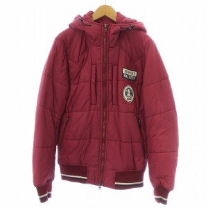 【中古】HYSTERIC GLAMOUR PRIMALOFT プリマロフト 中綿 ジャケット ナイロン デビルガール ワッペン M ボルドー