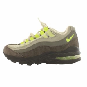 【中古】ナイキ NIKE AIR MAX 95 GS エアマックス イエローグラデ スニーカー US4Y 23cm 黄 グレー 307565-077