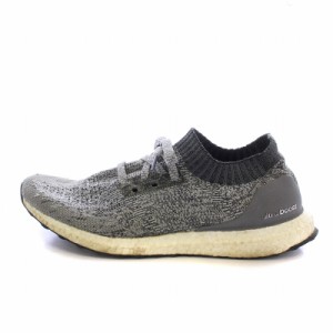 【中古】アディダス adidas UltraBOOST Uncaged スニーカー ランニングシューズ 9 27.0cm グレー DA9159