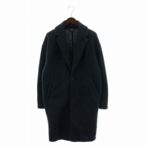 【中古】ザラマン ZARA MAN チェスターコート アウター ロング M 紺 ネイビー /XZ ■GY18 メンズ