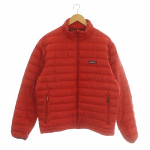 【中古】パタゴニア Patagonia ダウンセーター ジャケット ジップアップ M 赤 レッド 84690F6 /IR ■GY18 メンズ