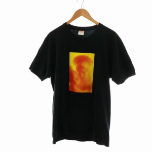 【中古】 SUPREME Andres Serrano Madonna Child Tee Tシャツ カットソー 半袖 プリント ロゴ M 黒