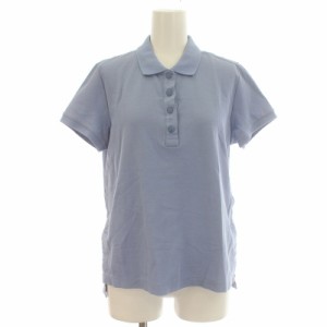 【中古】モンクレール MONCLER MAGLIA POLO MANICA CORTA マグリアポロマニカコルタ ポロシャツ 半袖 S 水色