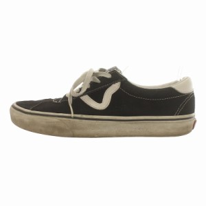 【中古】バンズ VANS Sport Trainer スポーツ トレーナー スニーカー ローカット スエード US9.5 27.5cm 黒