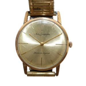 SEIKO SOLAR 21石 k18 手巻き ジャンク品 セイコー ゴールド