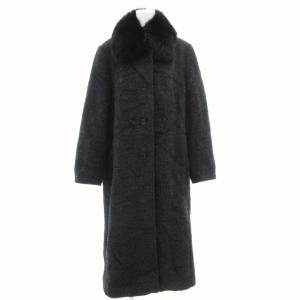 ブルーフォックスのコート 555-2】ブルーフォックス 毛皮 コート サイズM【菊地質店
