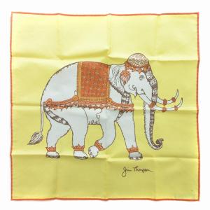 JIM THOMPSON ジムトンプソン スカーフと巻きスカート象柄 ジム