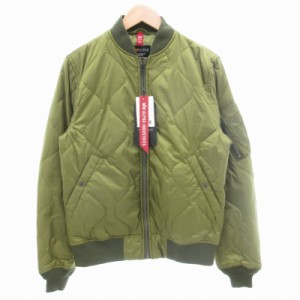 未使用✨️アルファ MA-1 フライトジャケット グリーン Sサイズ