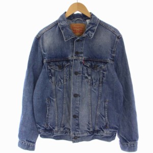 【中古】リーバイス Levi's トラッカージャケット デニムジャケット Gジャン ジージャン M インディゴ メンズ