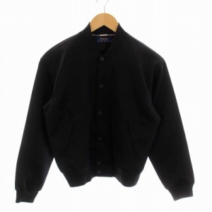 【中古】ポロ ラルフローレン POLO RALPH LAUREN ジャケット ブルゾン スタジャン アウター XS 黒 ブラック メンズ