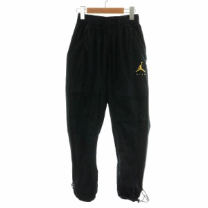 【中古】ナイキ NIKE JORDAN JUMPMAN PANTS ジョーダン ジャンプマン ジョガーパンツ ワークパンツ S 黒