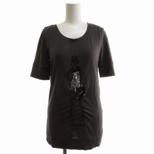 セリーヌ　エディ　Tシャツ　半袖　カットソー　美品　ビジュー　装飾 セリーヌエディTシャツ半袖カットソー美品ビジュー装飾