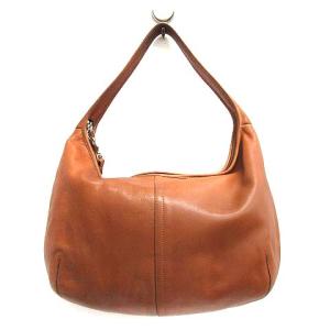 レザー 人気 ライトブラウン ショルダーバッグ コーチ ワンショルダー A1559 . COACH レディース 【中古】 シグネチャー