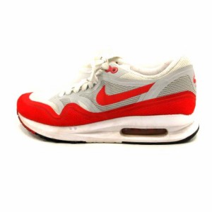 中古 ナイキ スニーカー ローカット エア マックス ルナ 1 Air Max Lunar 1 24cm 赤 白 654469 101 レディースの通販はau Wowma ワウマ ブランド古着のベクトル 商品ロットナンバー 425804300