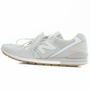 【中古】ニューバランス NEW BALANCE CM996CPS スニーカー ロゴ 切替 25cm ライトグレー /SR12 メンズ