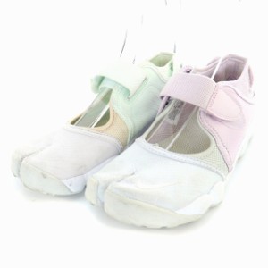 【中古】ナイキ NIKE エア リフト ブリーズ AIR RIFT BR スニーカー 23.0cm 緑 紫 グリーン パープル DV2926-300W