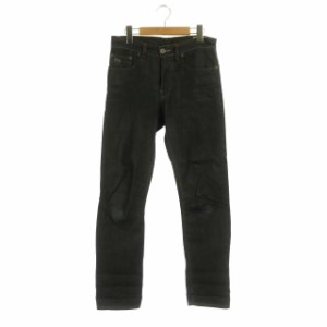 【中古】ジースターロウ G-Star RAW デニムパンツ ジーンズ ボタンフライ 28 紺 ネイビー 3301 /BD ■OS メンズ