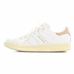 【中古】アディダスオリジナルス スタンスミス STAN SMITH スニーカー 23cm 白 ピンク CP9702 /SR27 レディース