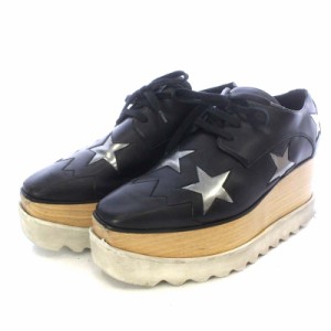 STELLA McCARTNEY【美品】レオパード柄 ウェッジソール シューズ