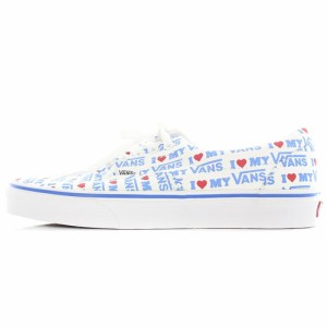 【中古】バンズ VANS I MY VANS ERA スニーカー 総柄 26cm 白 ホワイト 721356 /SR14 メンズ