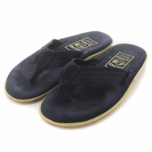 【中古】アイランドスリッパ ISLAND SLIPPER トングサンダル スエード レザー 5 23.0cm ネイビー PT203