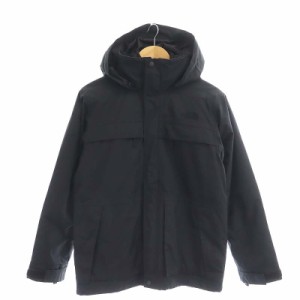 【中古】ザノースフェイス MAKALU TRICLIMATE JACKET インナーダウンジャケット ブルゾン フード付き ジップアップ M