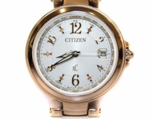 【中古】シチズン CITIZEN EC1037-51A XC エコドライブ 腕時計 ゴールド色 /YO18 レディース