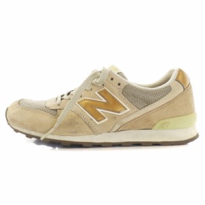 【中古】ニューバランス NEW BALANCE WR996CB スニーカー US6.5 23.5cm ゴールド /WM レディース