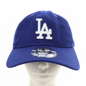 【中古】ニューエラ NEW ERA 9Twenty Adjustable Cap Los Angeles Dodgers キャップ 帽子 ロゴ 青 /SR15 メンズ