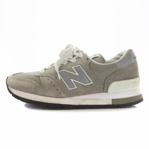 【中古】ニューバランス NEW BALANCE M995GR スニーカー US5 23.0cm グレー /WM レディース