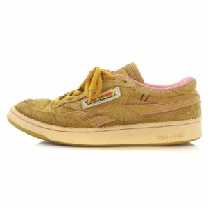 【中古】Reebok Tom & Jerry Club C Revenge Bold Brass/Quiet Pink スニーカー US9.5 27.5cm FW4632