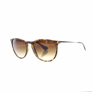 【中古】レイバン RAY BAN ERIKA サングラス べっ甲柄 茶 ブラウン RB4171 /AK18 メンズ