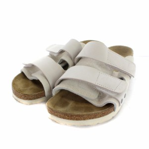 【中古】ビルケンシュトック BIRKENSTOCK 23SS UJI サンダル スエード 23cm グレー /AK20 レディース