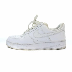 【中古】ナイキ NIKE Air Force 1 Low 07 White エアフォース1 ロー 07 スニーカー 24cm 白 /AK25 レディース