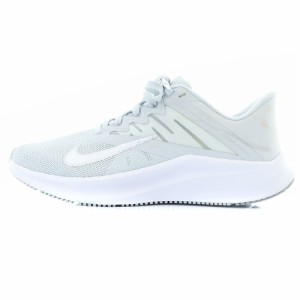 【中古】ナイキ NIKE クエスト3 QUEST3 スニーカー ロゴ 23cm ライトグレー CD0232-004 /SR23 レディース