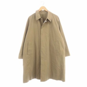 【中古】キャプテン サンシャイン 22SS Walker Coat ステンカラーコート スプリングコート 36 ベージュ メンズ