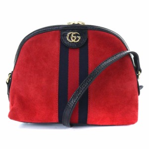 【中古】グッチ GUCCI オフィディア シェリーライン ショルダーバッグ ワンショルダー 斜め掛け GG 赤 499621