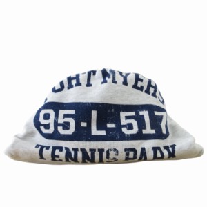 【中古】未使用品 バルミーデイズ BALMY DAYS タグ付き 22AW REMAKE DESIGN SWEAT BAG スウェットバッグ グレー F