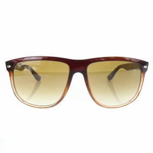 【中古】レイバン RAY BAN サングラス ロゴ グラデーション 60□15 茶色 RB4147 /SR11 ■SH メンズ