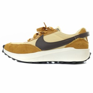 【中古】ナイキ NIKE ワッフルデビュー WAFFLE DEBUT スニーカー ロゴ 25cm 茶色 DH9523-200 /SR36 レディース