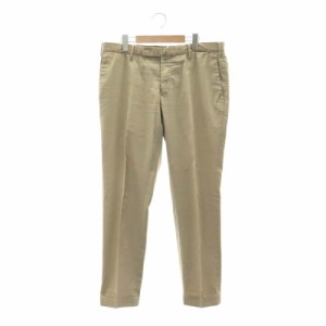 【中古】インコテックス INCOTEX SLIM fit チノ パンツ 52 XL ベージュ ■AD /SY ■OS レディース