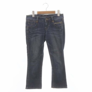 【中古】バーバリーブルーレーベル BURBERRY BLUE LABEL デニムパンツ ジーンズ 24 インディゴ /MF ■OS レディース