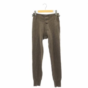 【中古】トゥデイフル TODAYFUL Vintage Knit Pants ニットパンツ イージー 38 モカ /HK ■OS レディース