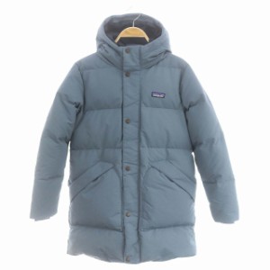 【中古】パタゴニア Patagonia 21AW ダウンドリフトパーカー コート アウター 14 スモークブルー /MI ■OS キッズ