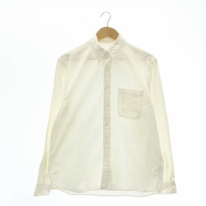 【中古】ソフネット SOPHNET. STANDARD BIG B.D SHIRTオックスフォードシャツ ボタンダウン 長袖 S 白 ホワイト /HK