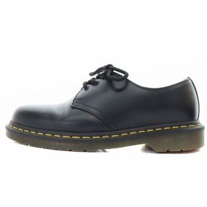 【中古】ドクターマーチン DR.MARTENS 3ホールシューズ レザー UK6 黒 ブラック /SR11 レディース