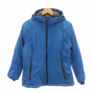 【中古】エルエルビーン L.L.BEAN 中綿 ジャケット アウター フード M 青 ブルー /NR ■OS メンズ