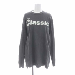 【中古】スタンドアローン MUSE de Deuxieme Classe取り扱い OUT OF 90s L/S CUT Tシャツ 長袖 1 チャコール